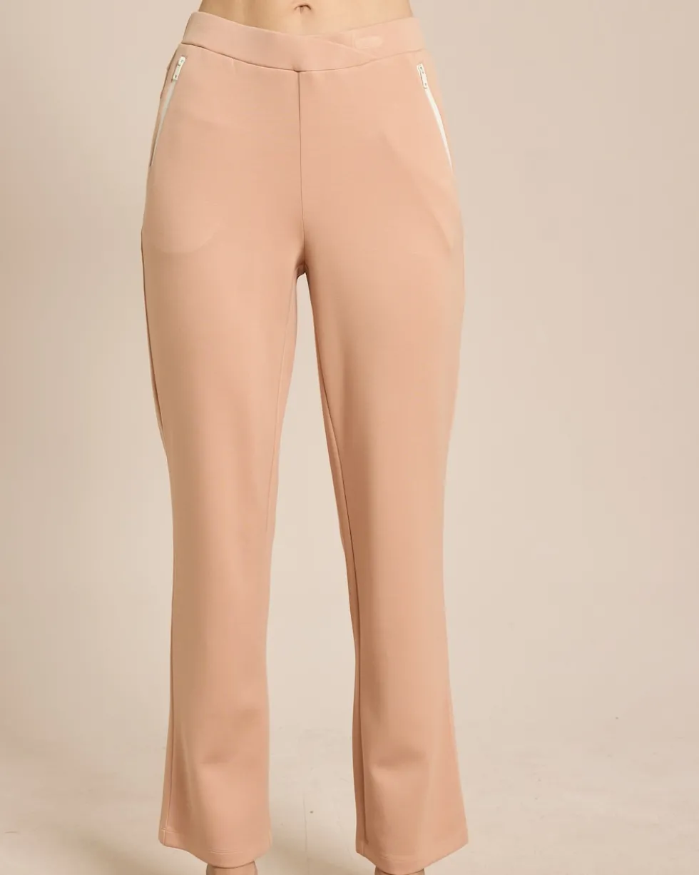 Dehnbundhose mit Zippertaschen