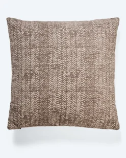 Dekokissen aus Chenille-Jacquard