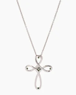 Diamant-Anhänger + Kette ca. 0,10 ct