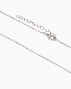 Diamant-Anhänger + Kette ca. 0,10 ct
