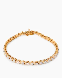 Diamant-Armband ca. 0,35 ct