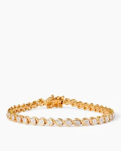 Diamant-Armband ca. 0,35 ct
