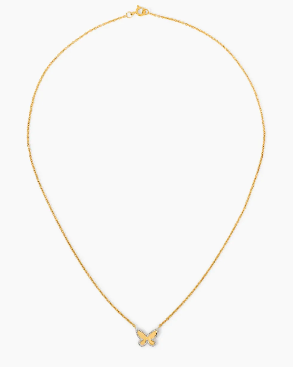 Diamant-Collier 0,10 ct