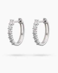 Diamant-Creolen 0,05 ct