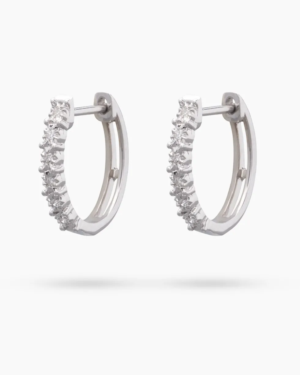 Diamant-Creolen 0,05 ct