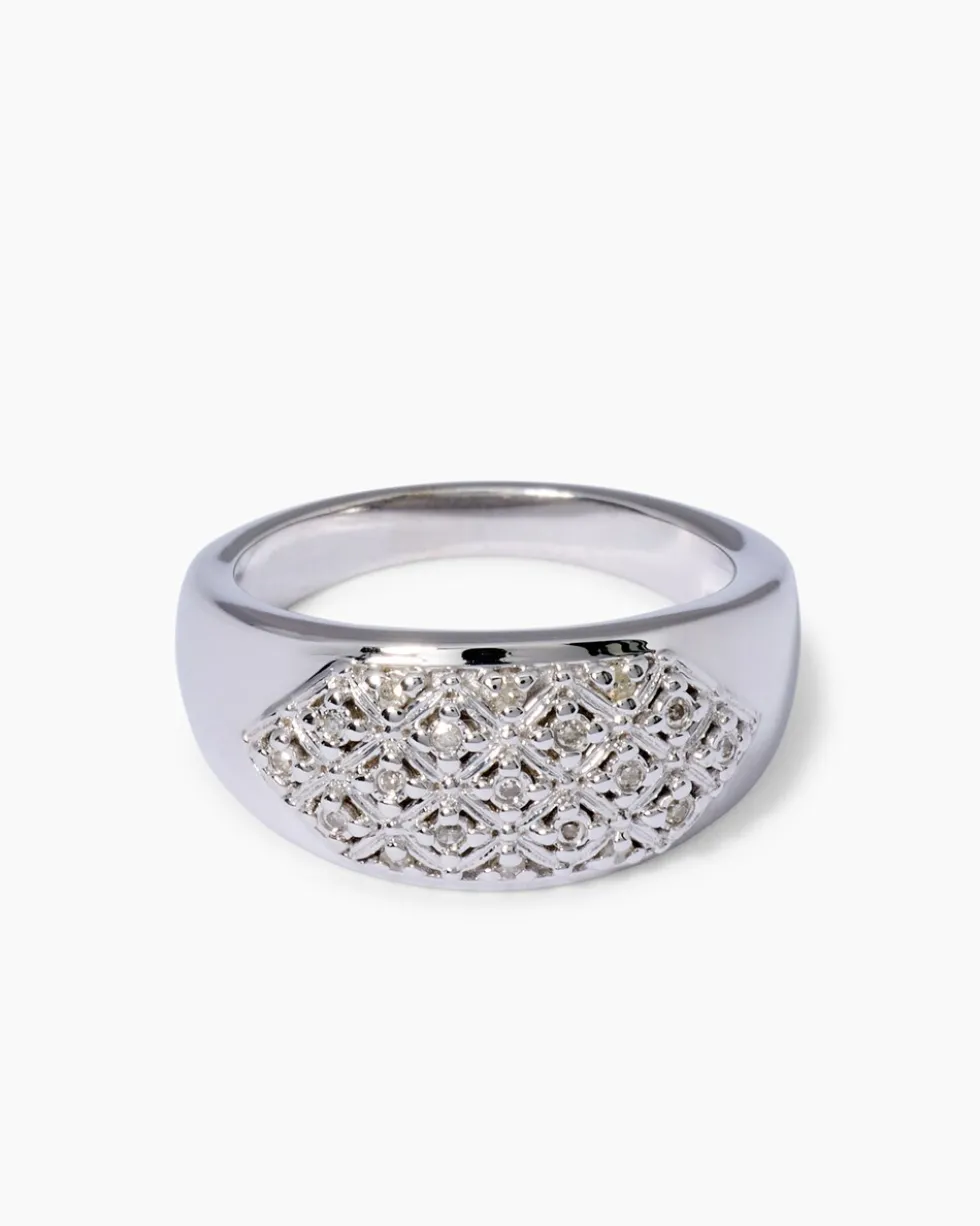 Diamantring ca. 0,09 ct
