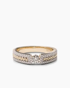 Diamantring 0,40 ct