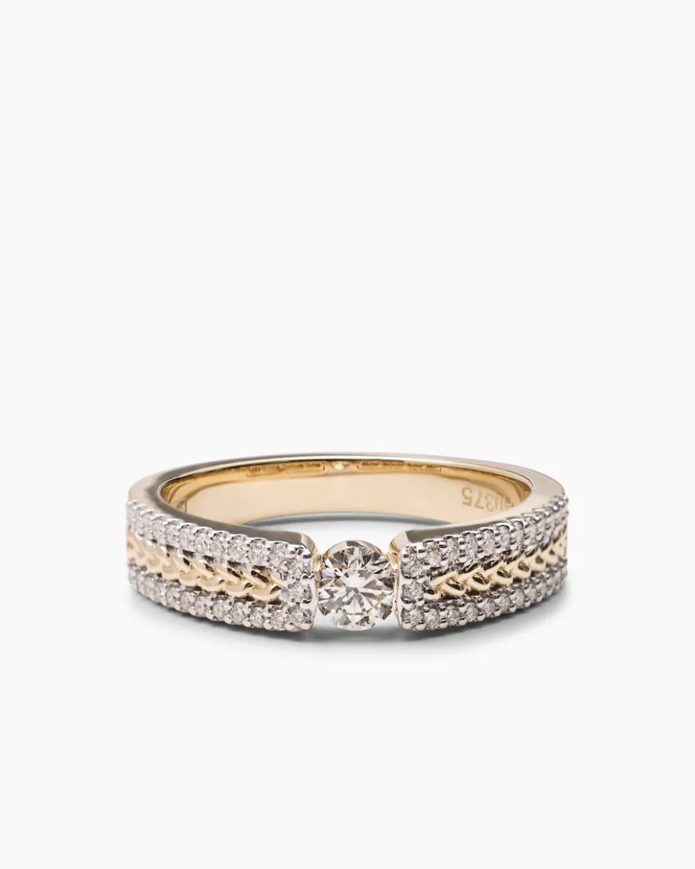 Diamantring 0,40 ct