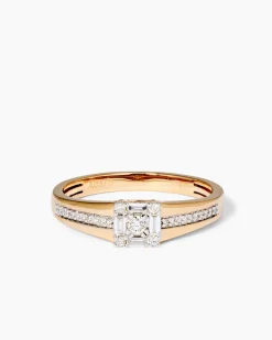Diamantring 0,22 ct