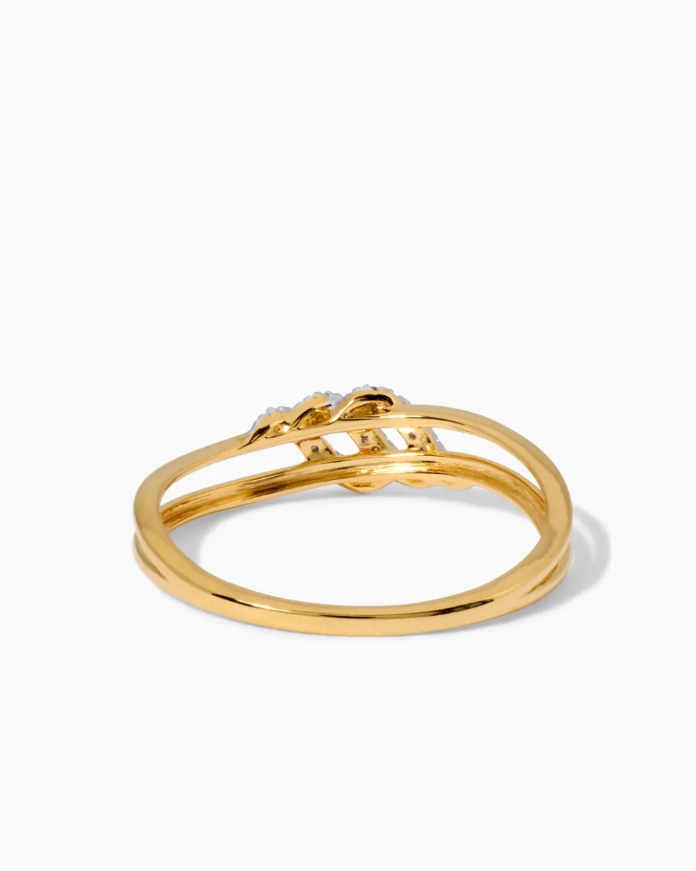 Diamantring 0,05 ct