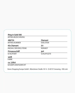 Diamantring 2,00 ct