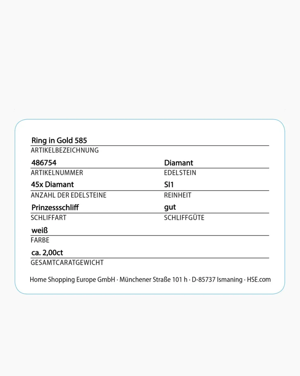 Diamantring 2,00 ct