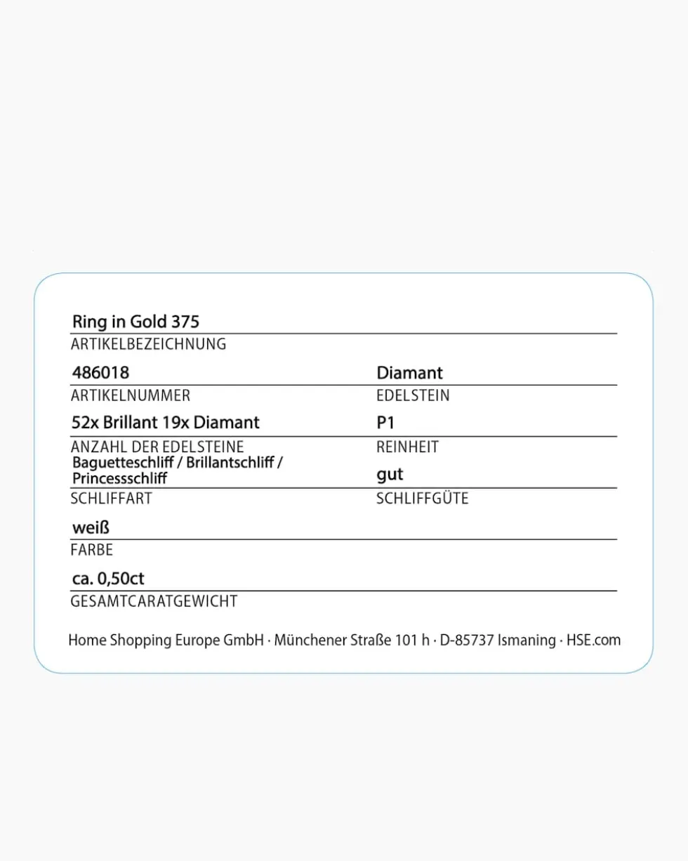 Diamantring 0,50 ct