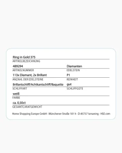 Diamantring 0,50 ct