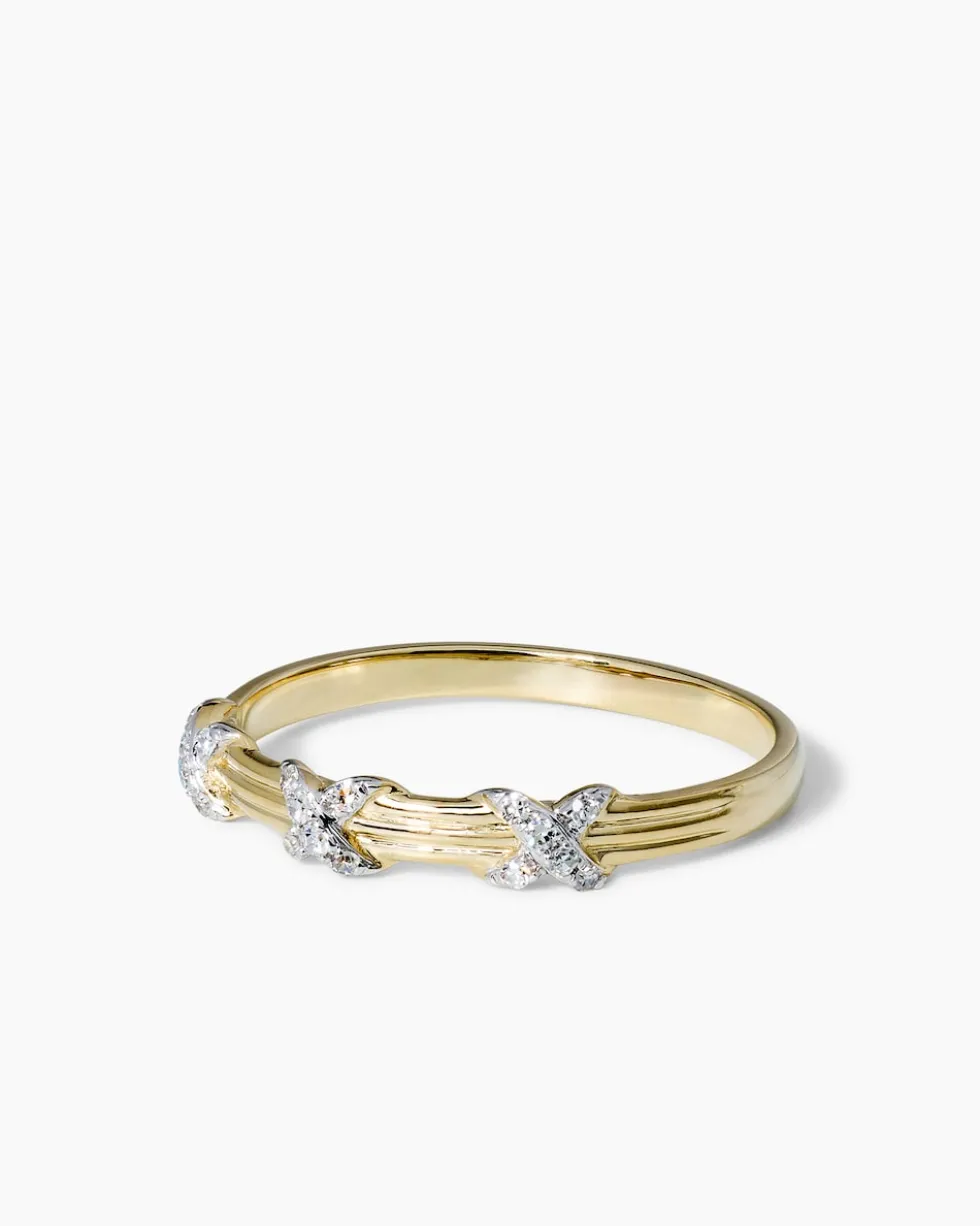 Diamantring 0,08 ct