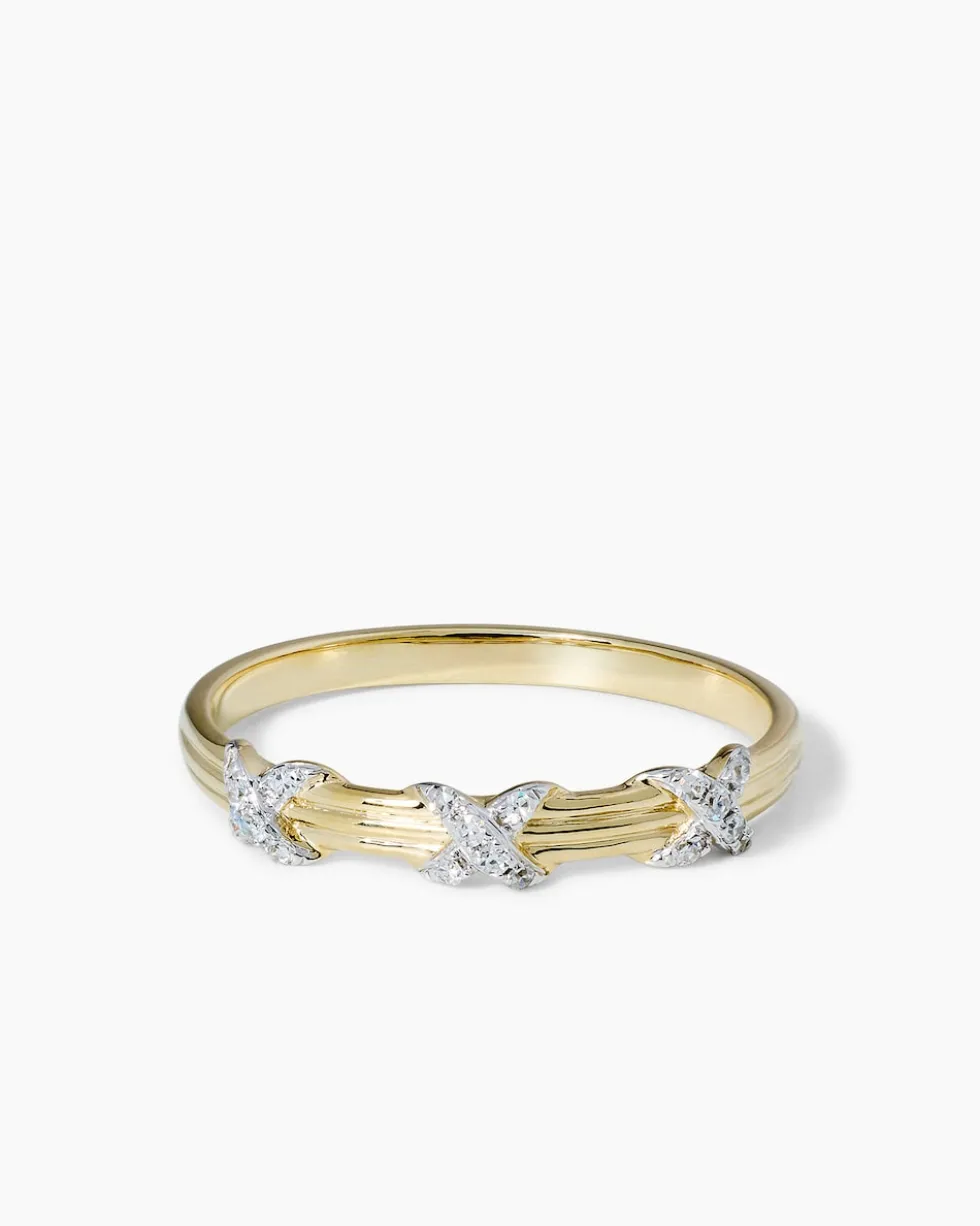 Diamantring 0,08 ct