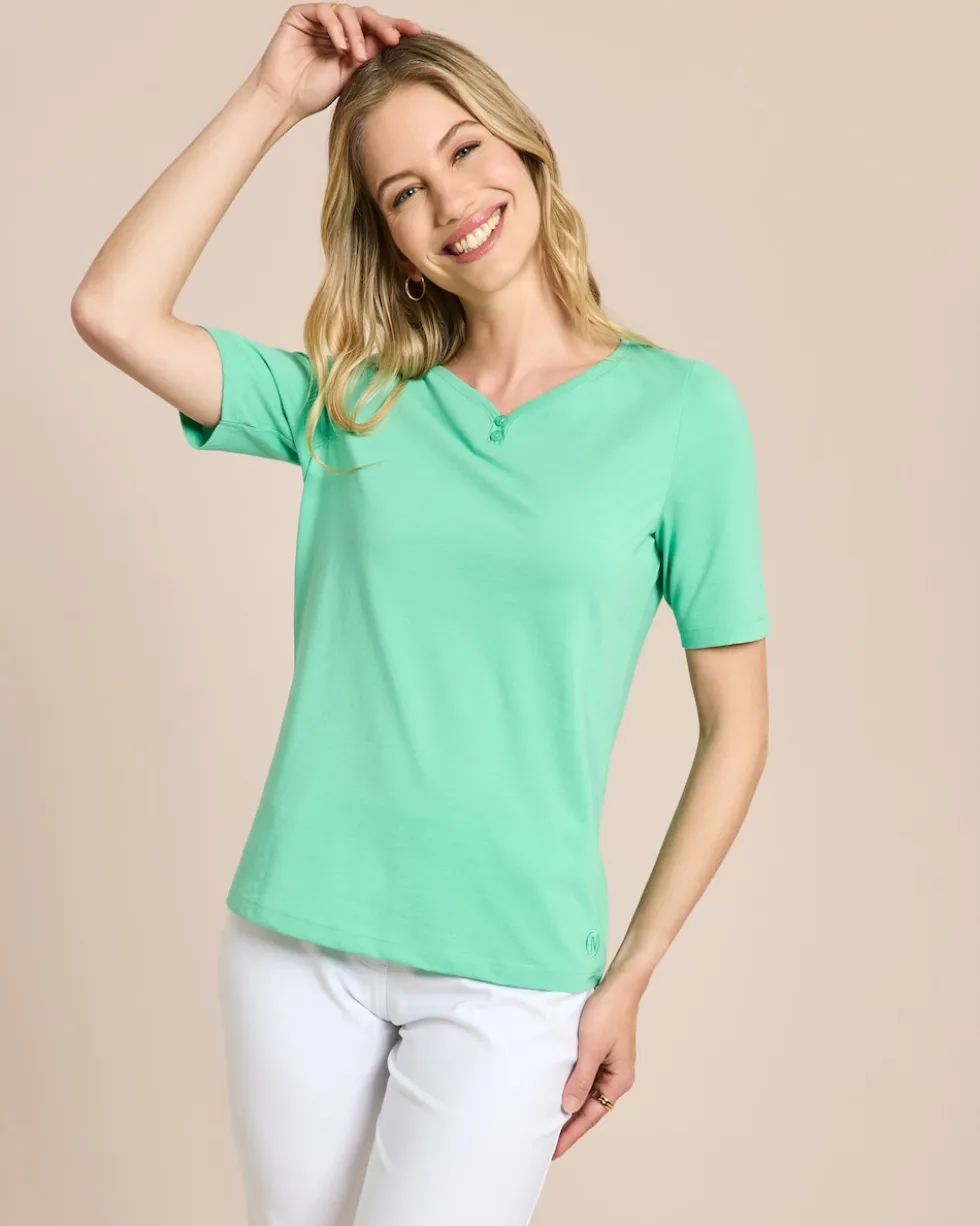 Doppelpack Shirts mit Logo