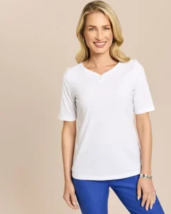 Doppelpack Shirts mit Logo