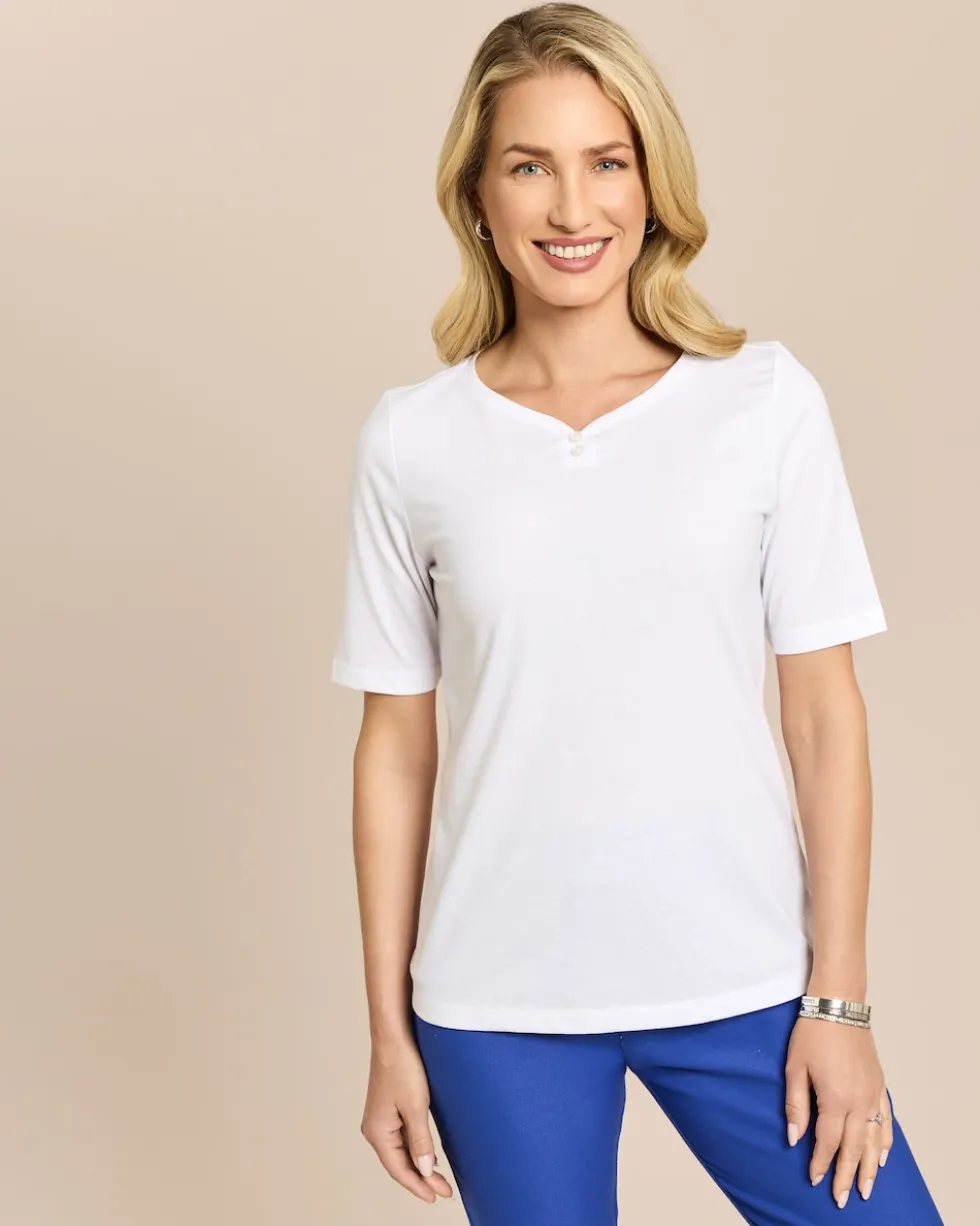 Doppelpack Shirts mit Logo