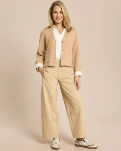 Double Face Strickjacke