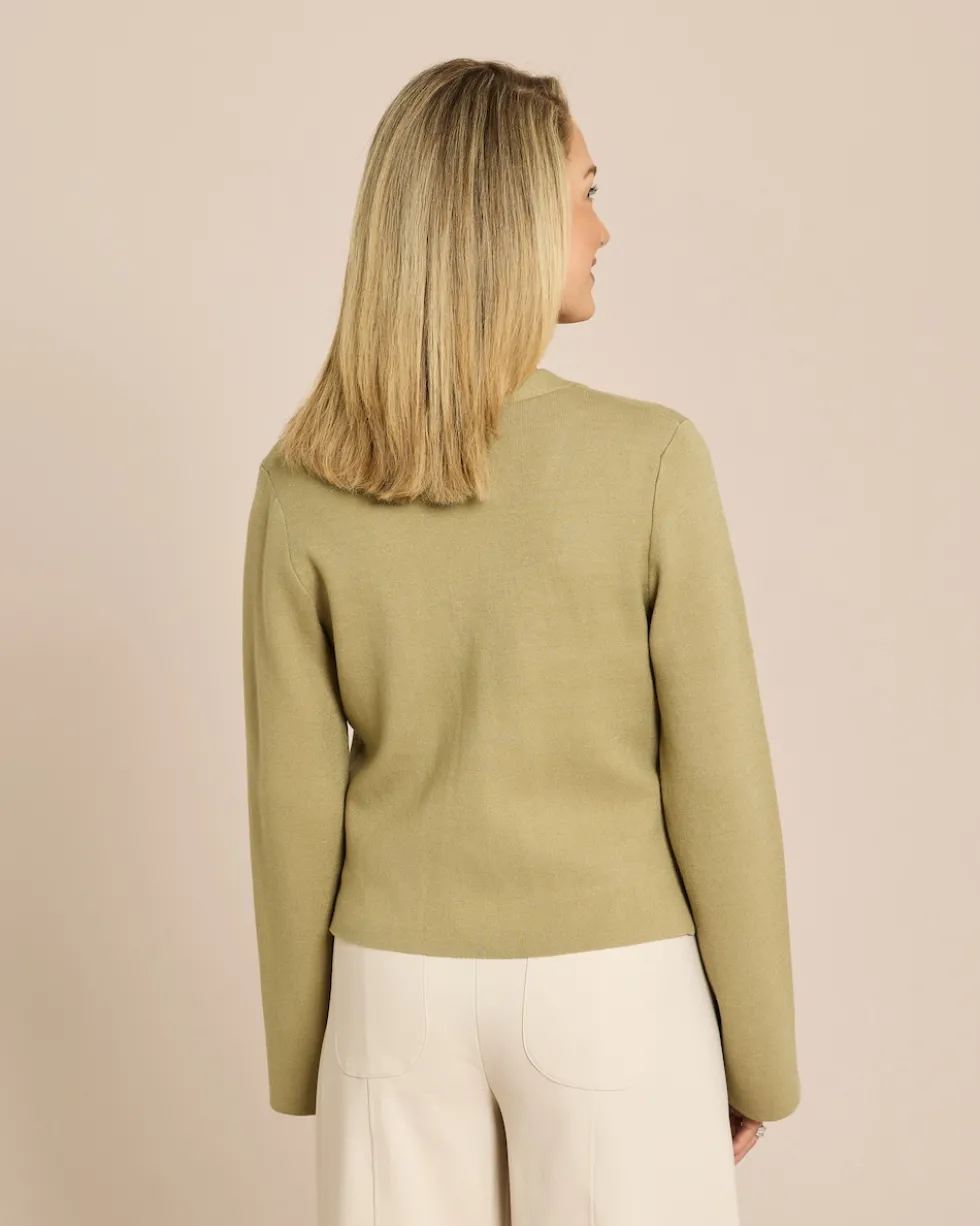 Double Face Strickjacke