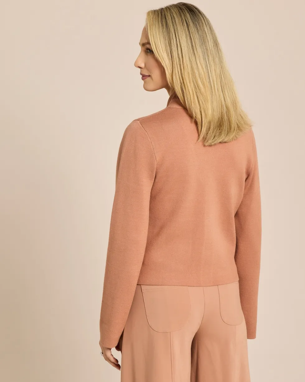 Double Face Strickjacke