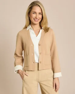 Double Face Strickjacke