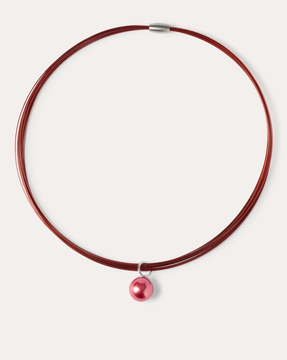 Edelstahl-Collier mit MK-Perle 14 mm