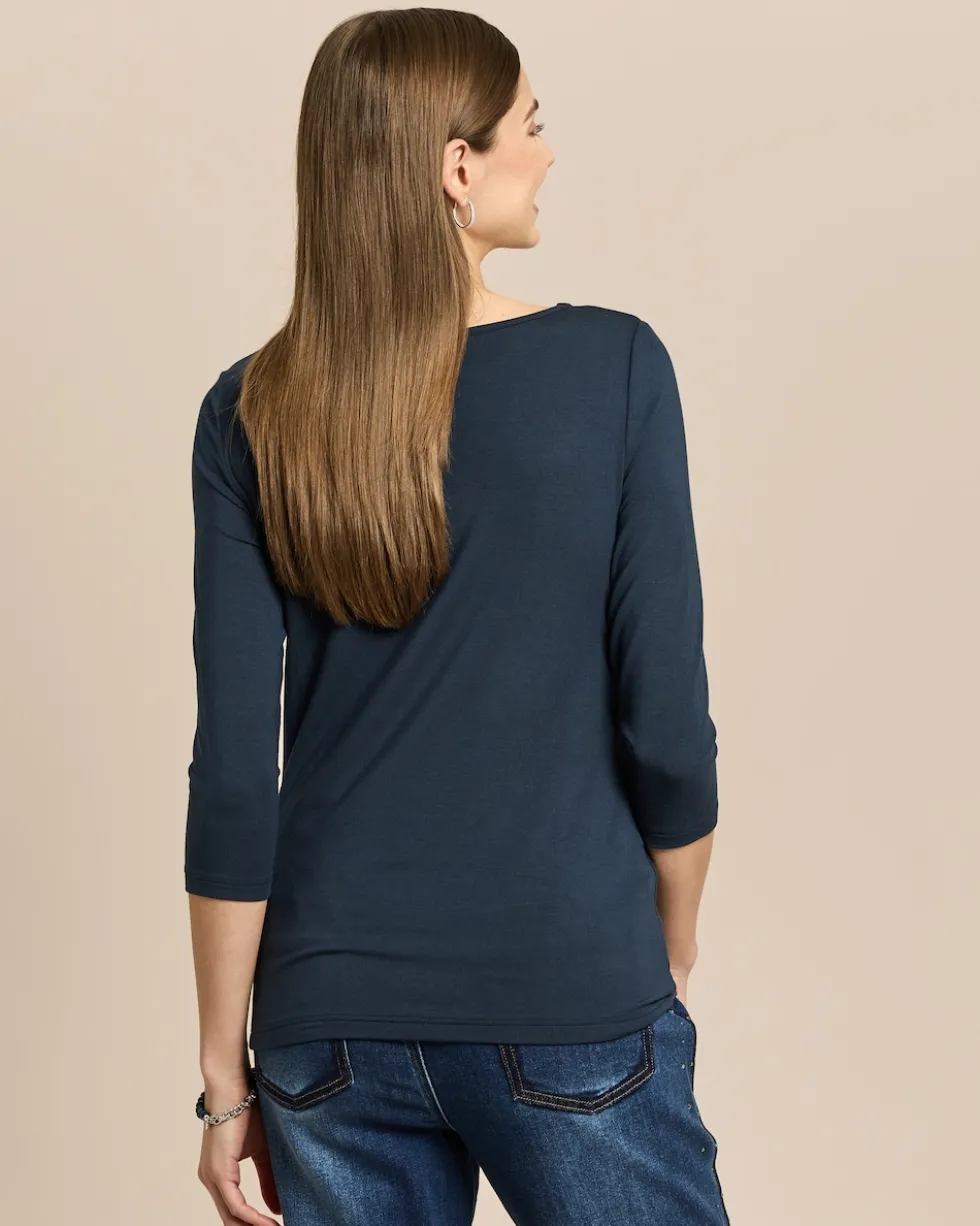 "Essential" Shirt 3/4 Arm