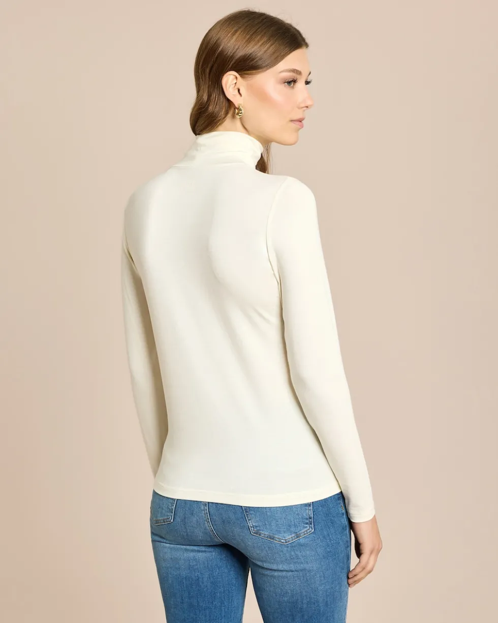 Essential Shirt mit Rollkragen