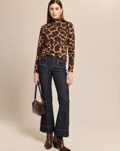 Essential Shirt Rollkragen bedruckt
