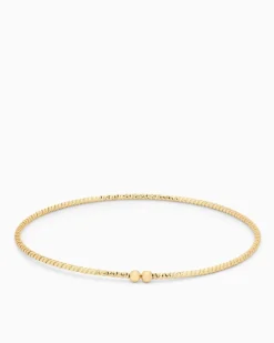 Flex-Armreif Gold 585 diamantiert