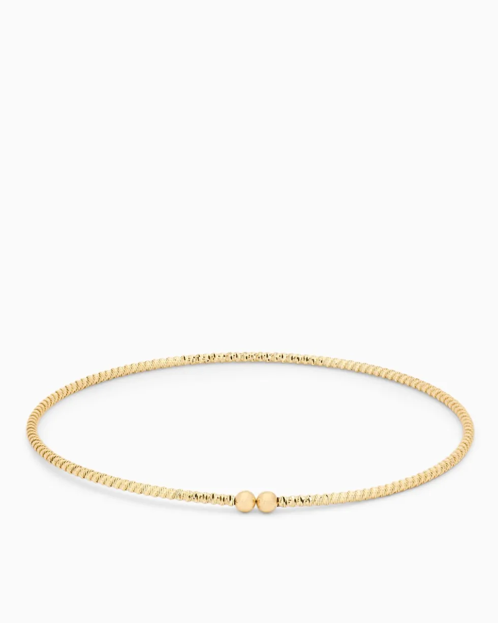 Flex-Armreif Gold 585 diamantiert