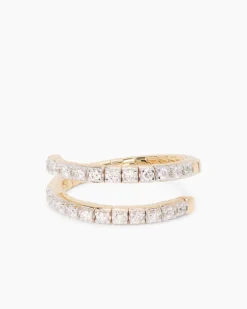 Flex-Ring mit Brillanten ca. 0,50 ct
