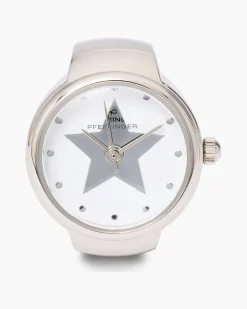 Flex-Ring-Uhr aus Edelstahl