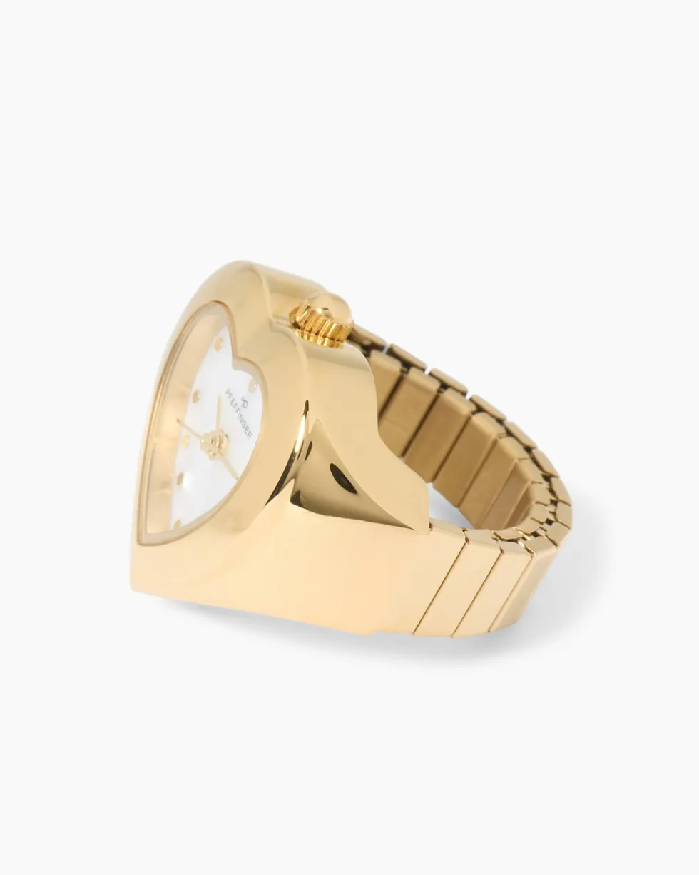 Flex-Ringuhr in Herzform