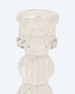 Glas-Stabkerzenhalter Elegance, 4tlg.