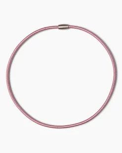 Glitzer-Collier mit Magnetverschluss