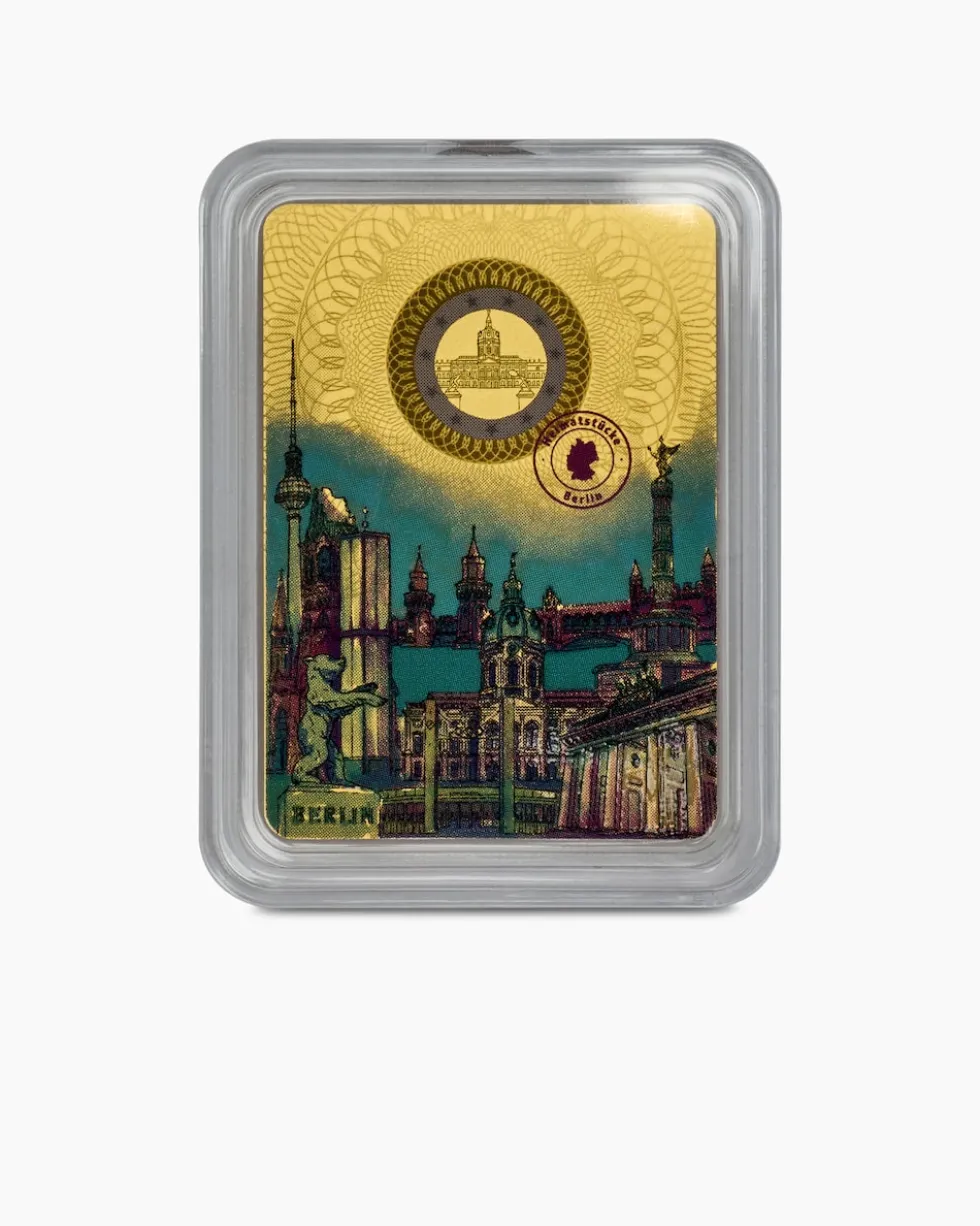 Goldmünzbarren "Heimatstücke", 16tlg.