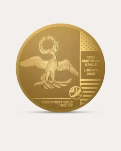 Goldmünzen-Kollektion American Eagle 40. Jubiläum, 40tlg.