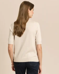 Halbarm-Pullover