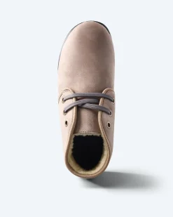 Halbschuh Echtleder Lammfellfutter