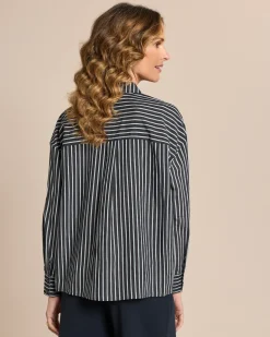 Hemdbluse gestreift