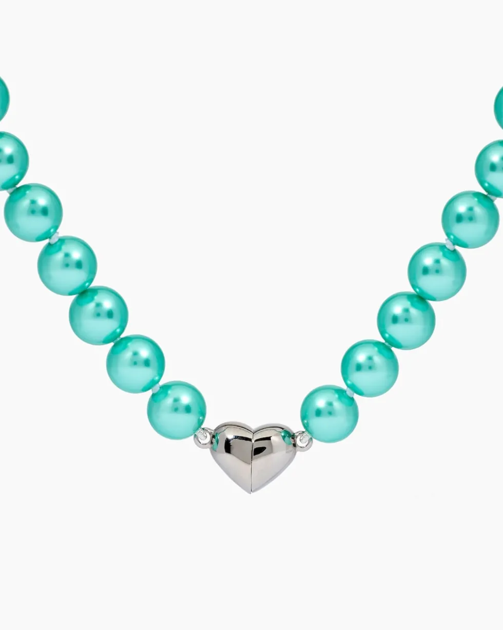 Herz-Collier MK-Perlen 8,0 mm