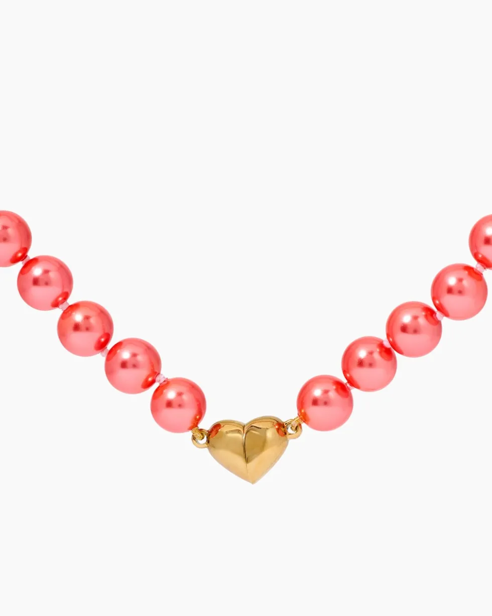Herz-Collier MK-Perlen 8,0 mm