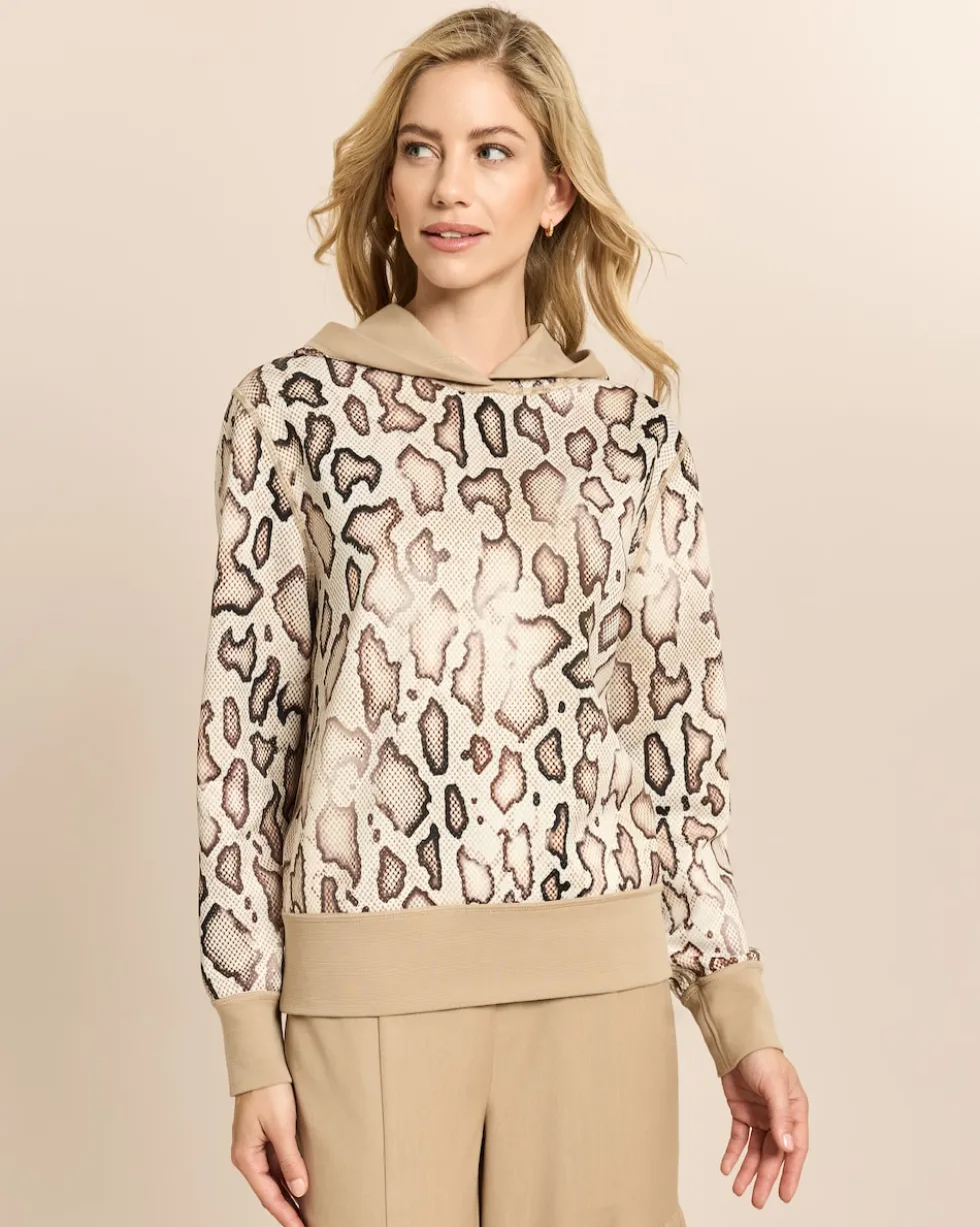 Hoodie im Wende-Design