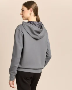 Hoodie im Wende-Design
