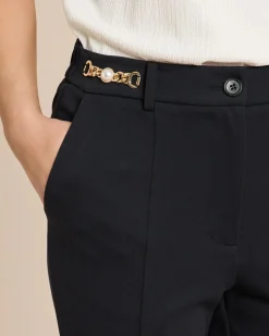 Hose mit Perlen/Kettendeko