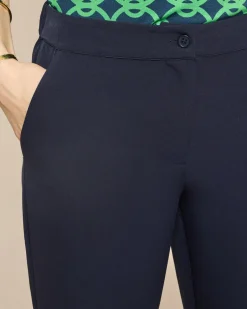 Hose mit weitem Bein und Taschen