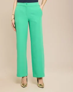 Hose mit weitem Bein und Taschen